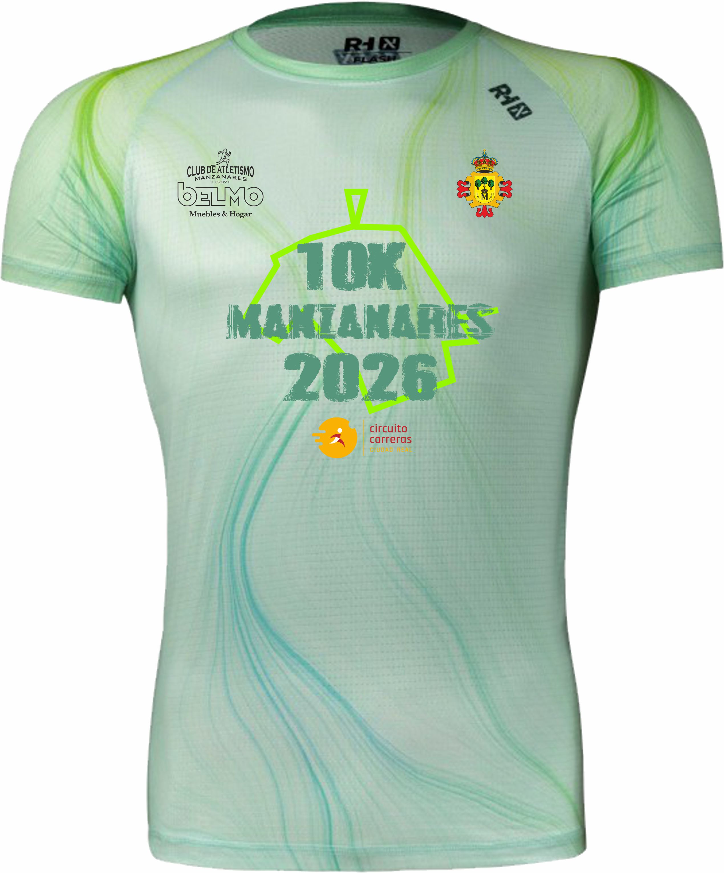 Camiseta Técnica 10K Manzanares 2026